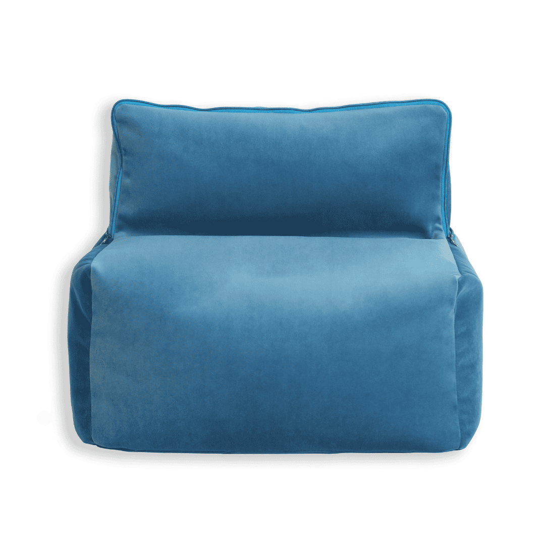 ZipPuff - Kids Pouffe and Lounger (with beans filled)