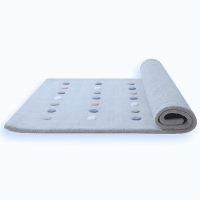 Polka dot Rug (Grey)