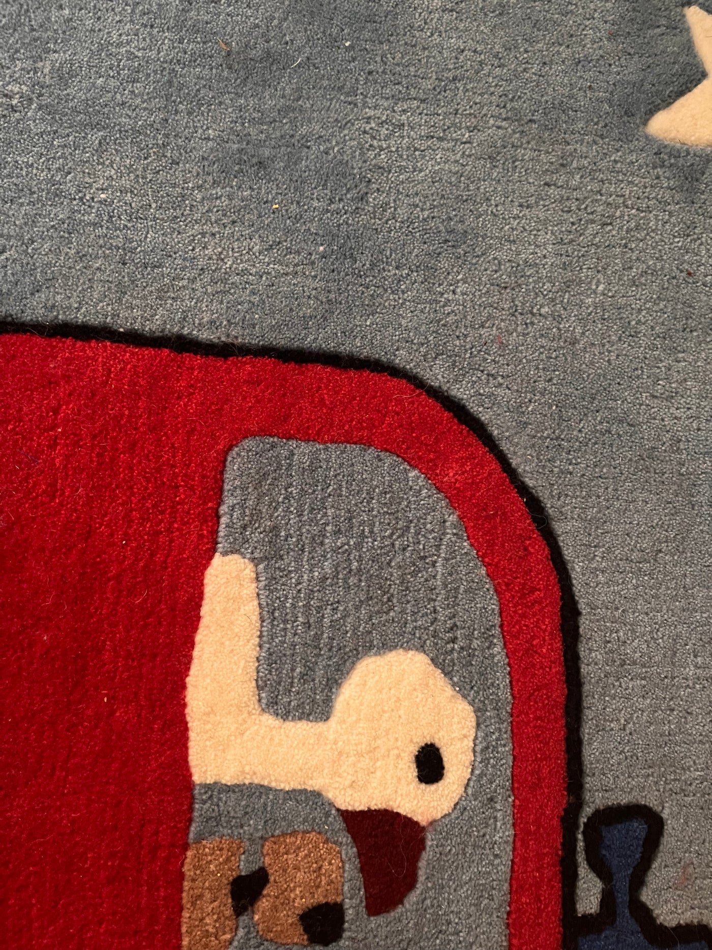 Wheels On The Bus Rug - 100% New Zealand Wool - Chickabookids