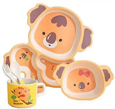 Bamboo Cutlery Set - Cute Koala - Chickabookids