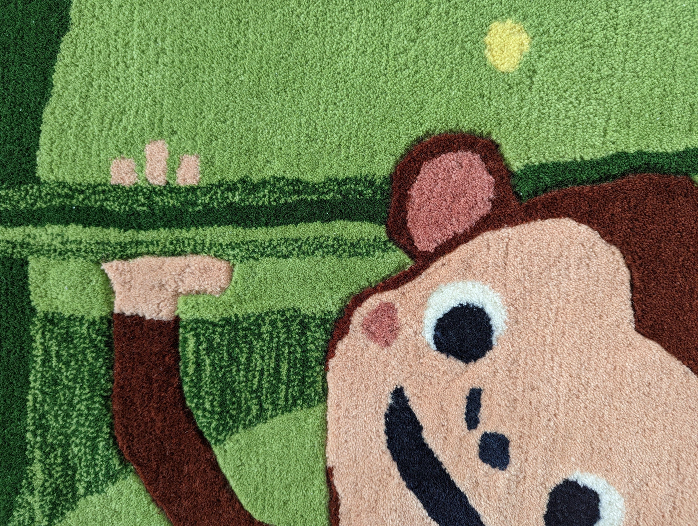 Jumping Monkeys Rug - 100% New Zealand Wool - Chickabookids